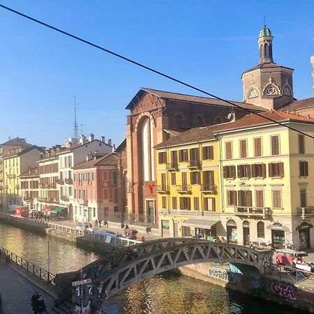 Canal View Historical Apartment Milano Eksteriør billede