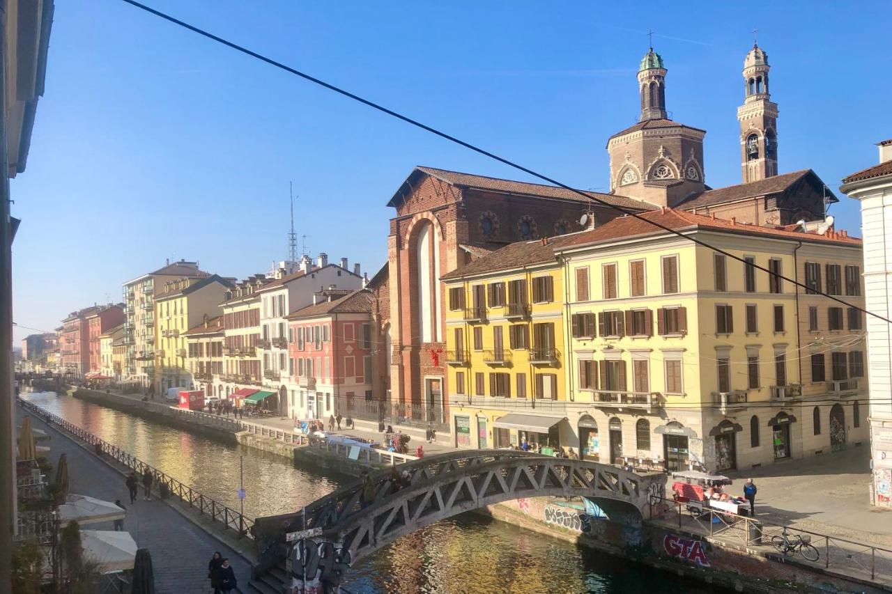 Canal View Historical Apartment Milano Eksteriør billede