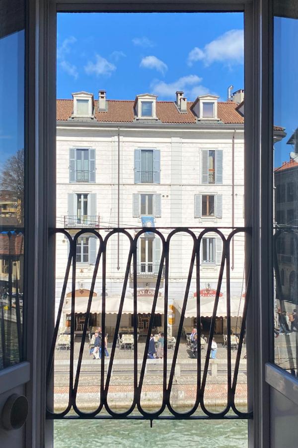 Canal View Historical Apartment Milano Eksteriør billede